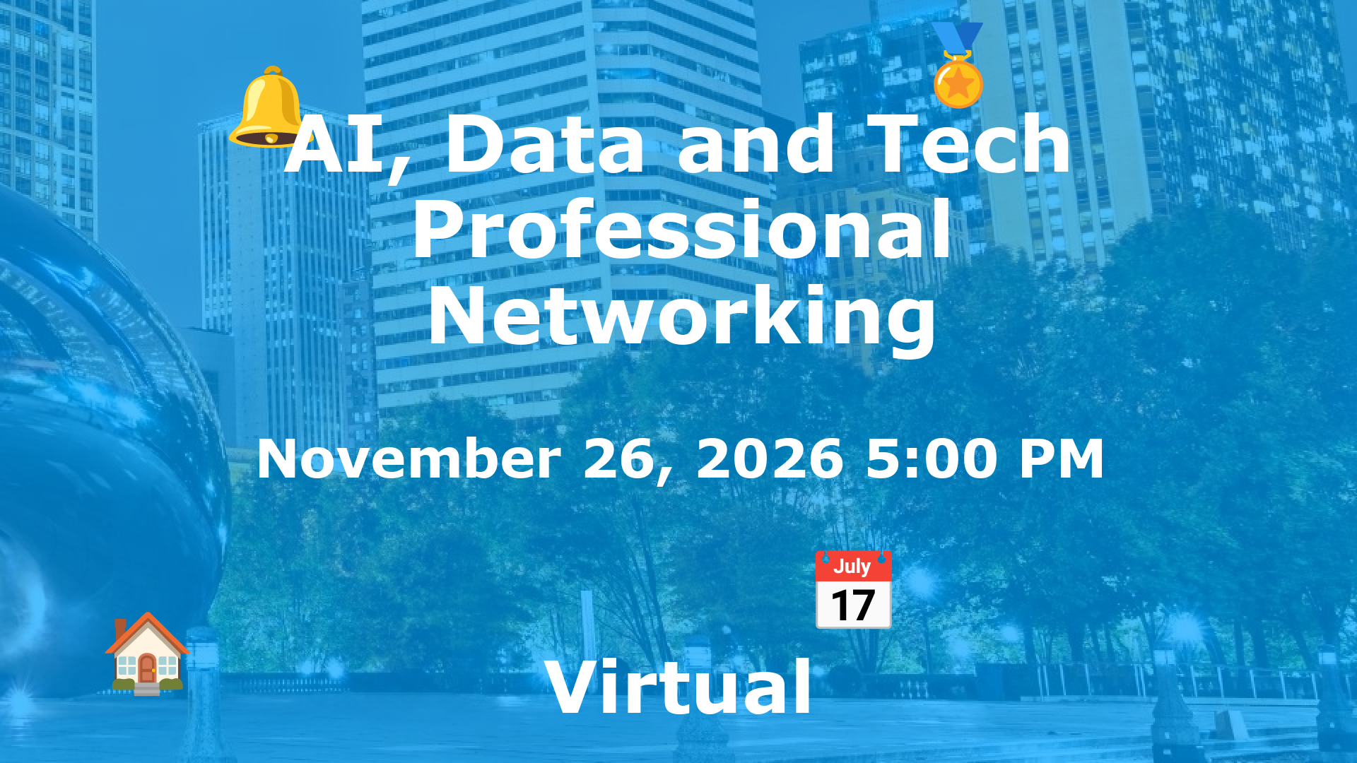 AI, Data and Tech Professional Networking event image